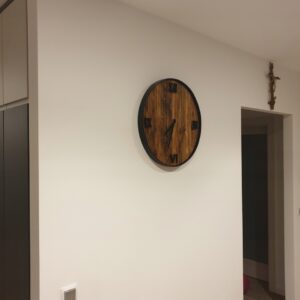 ZEGAR ŚCIENNY LOFT STARE DREWNO